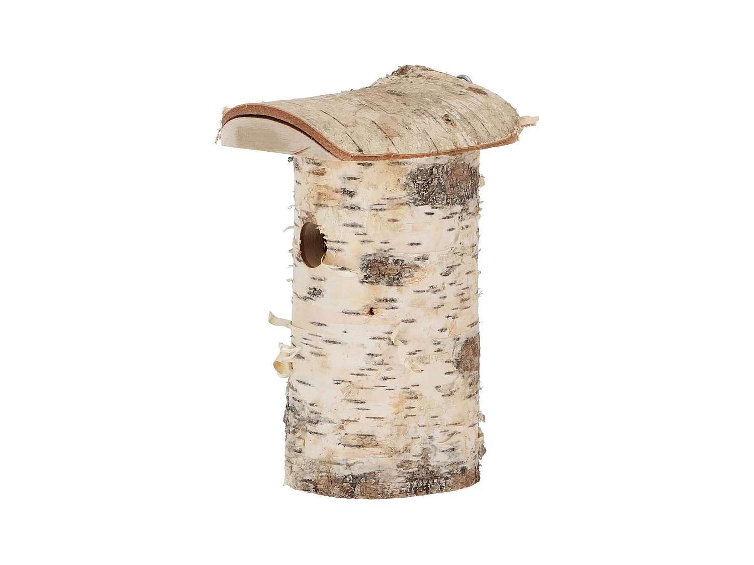 Nichoir pour mésange bleue en bois de bouleau