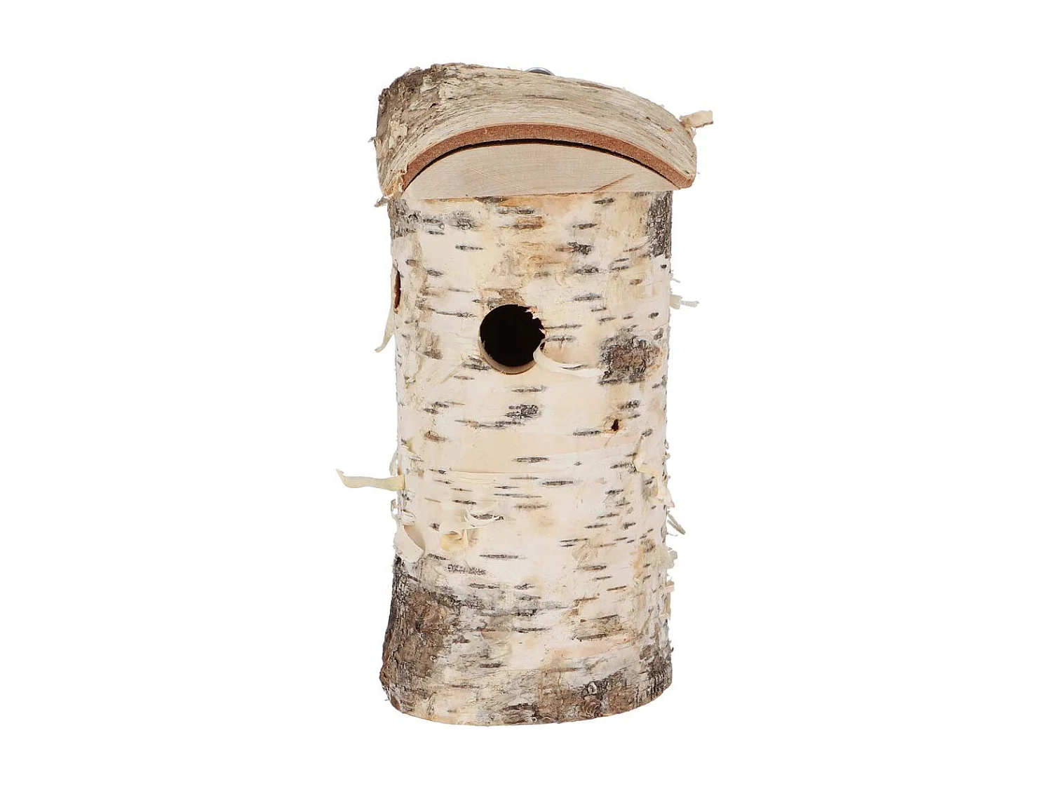 Nichoir pour mésange bleue en bois de bouleau