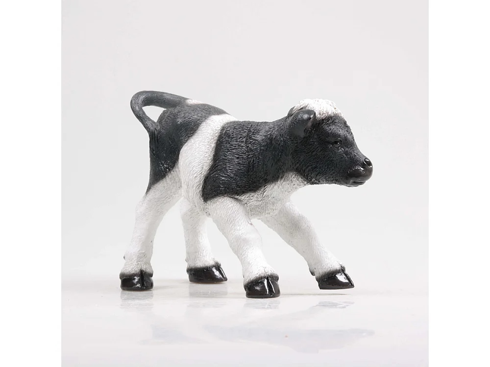 Veau debout en résine 30 x 12 x 20 cm