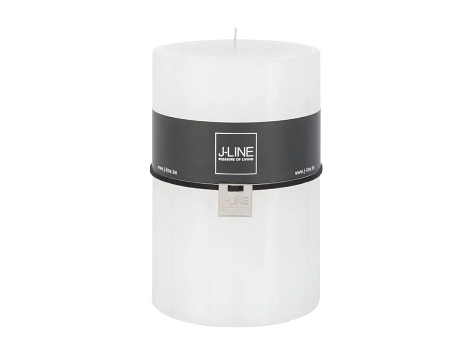 Vela cilindro blanco xl -120h Alt. 15 cm