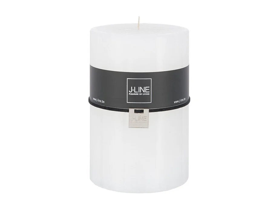 Vela cilindro blanco xl -120h Alt. 15 cm