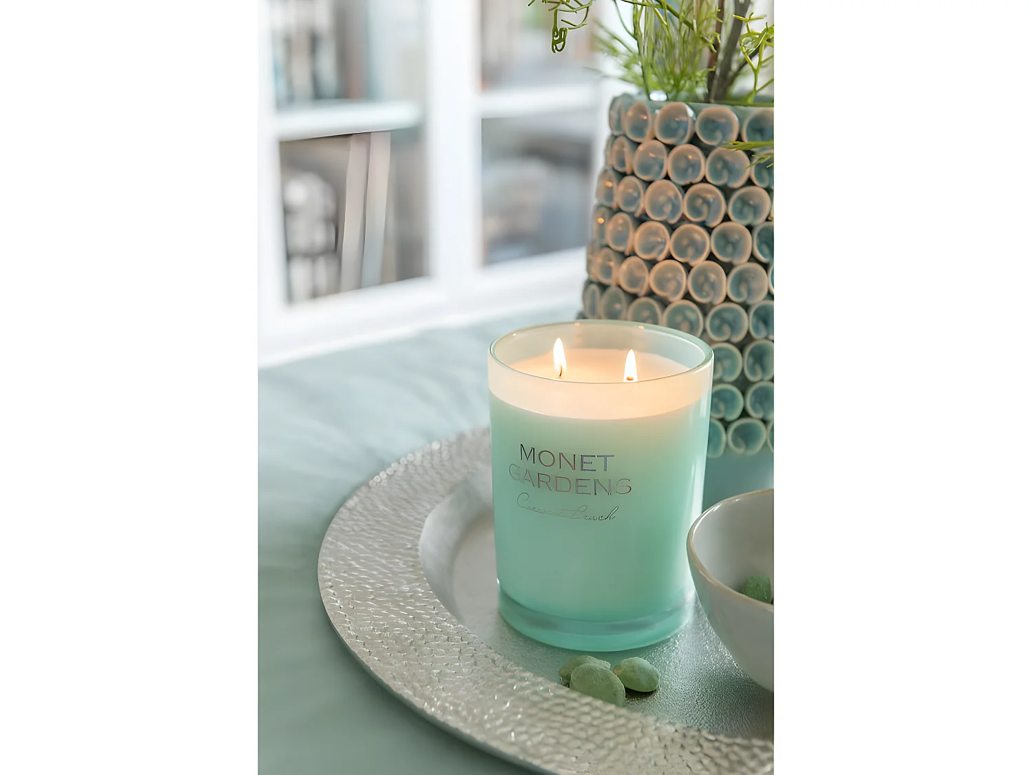 Vela perfumada monet gardens aqua 70 horas Alt. 12
