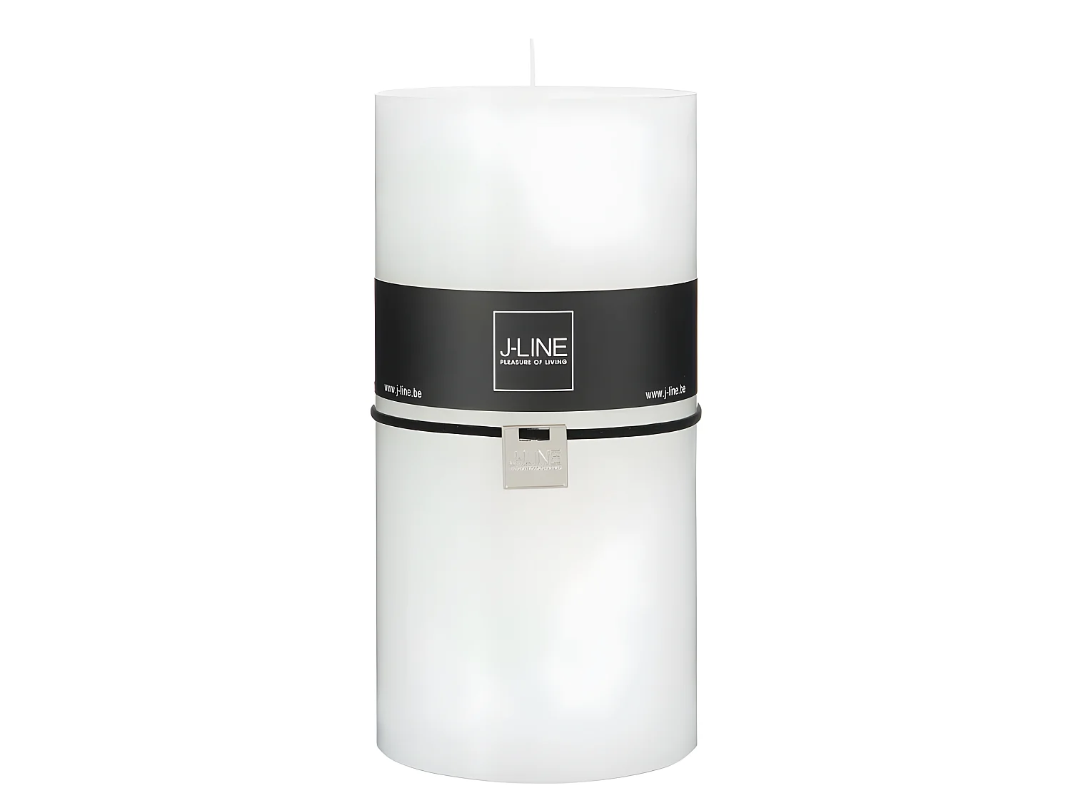 Vela cilíndrica blanco xxl 140 h Alt. 20 cm