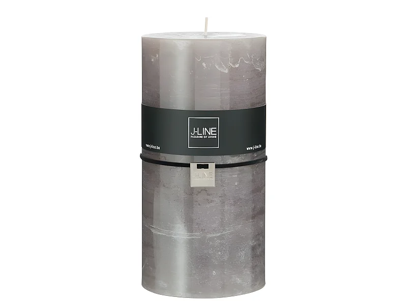 Candela cilindrica 140H marrone 10x10x20 cm