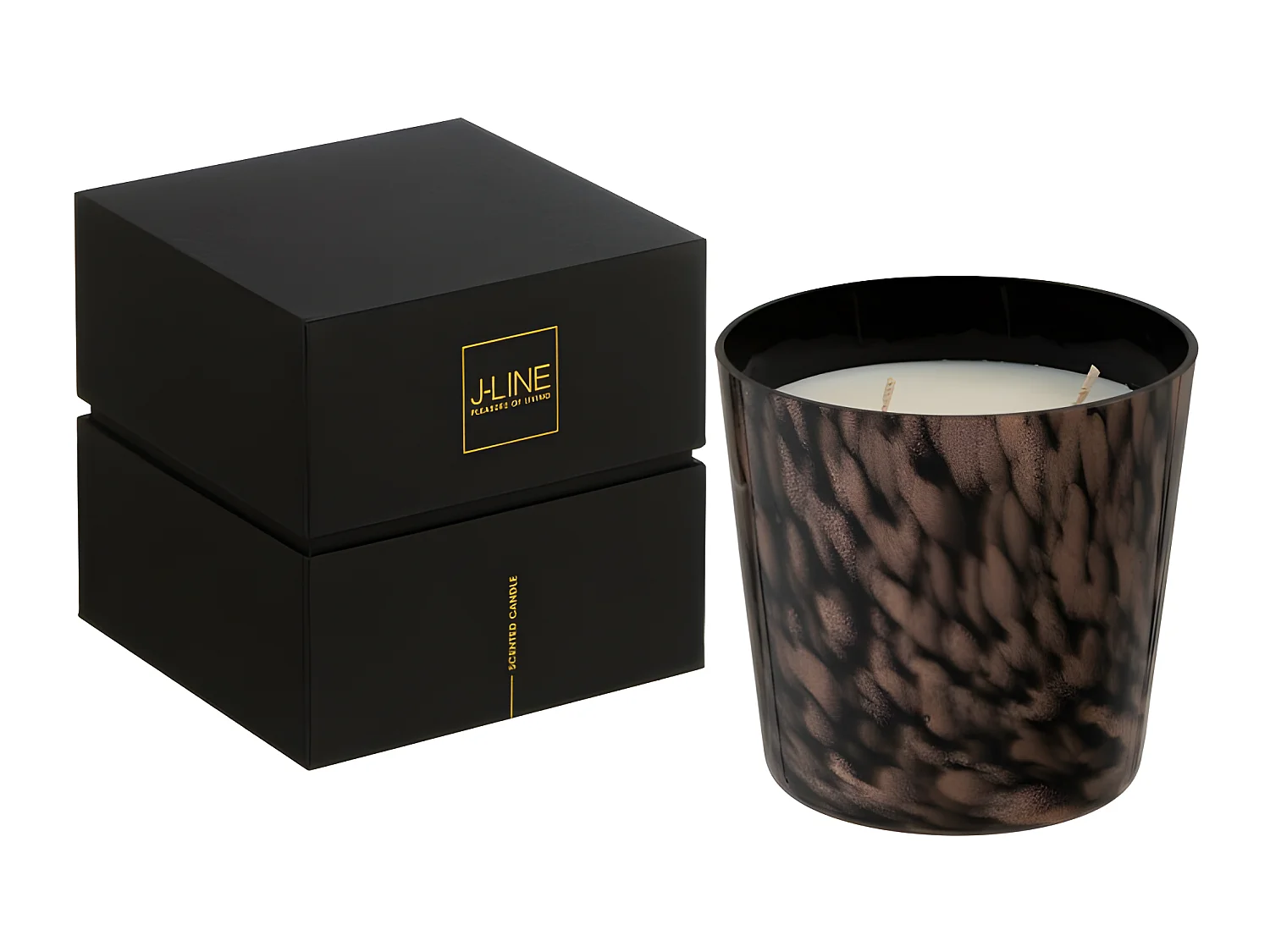 Vela perfumada noa sándalo negro/oro-50h Alt. 11