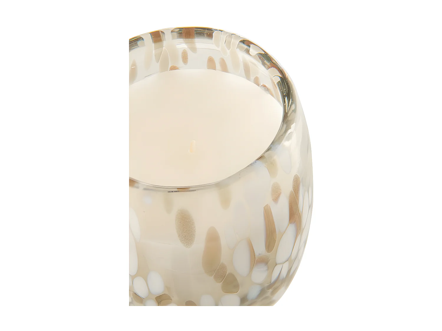 Vela perfumada 90H en tarro de vidrio multicolor 10x10x13.75 cm