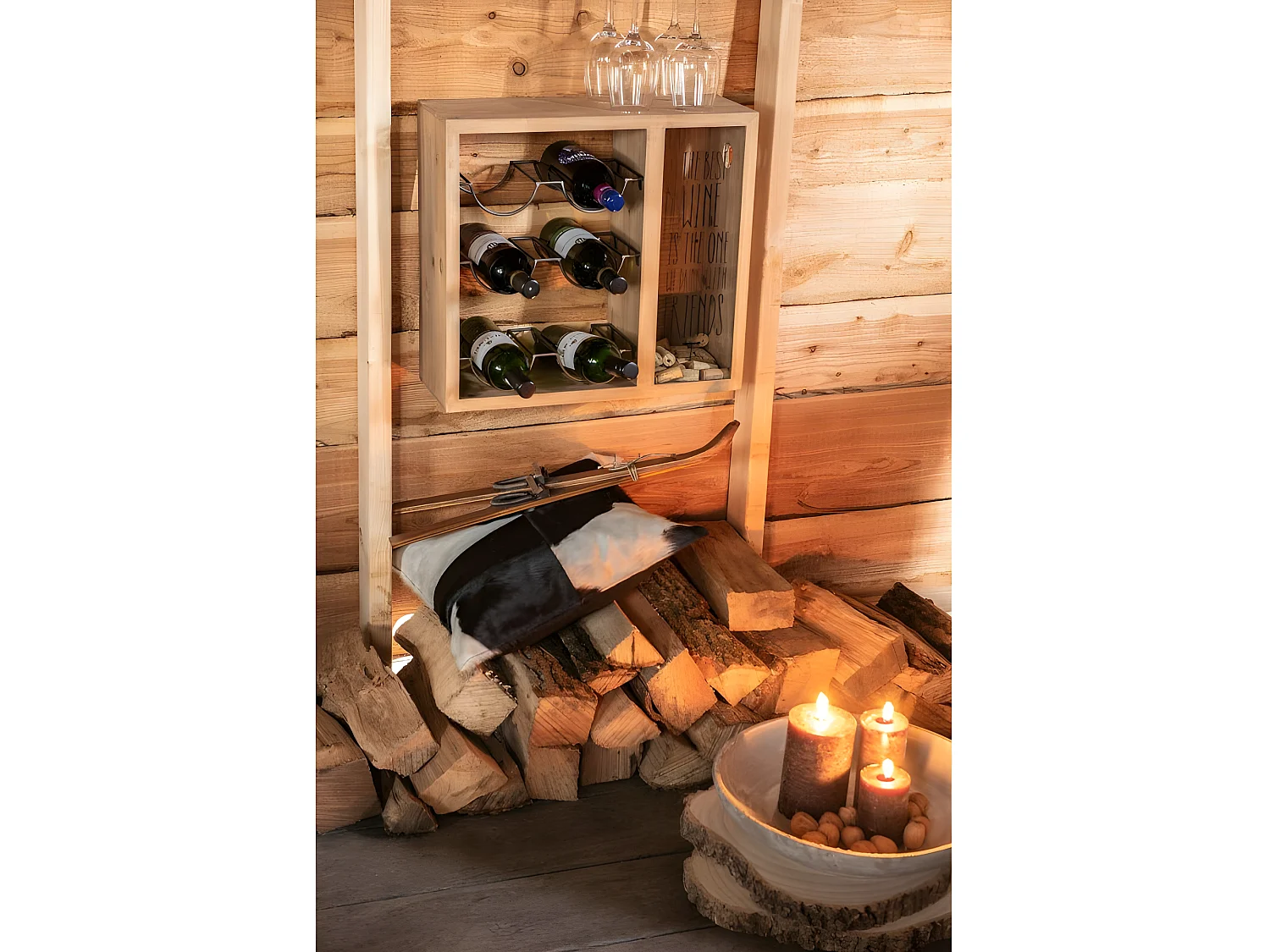 Vela cilindro braun xl -120h Alt. 15 cm