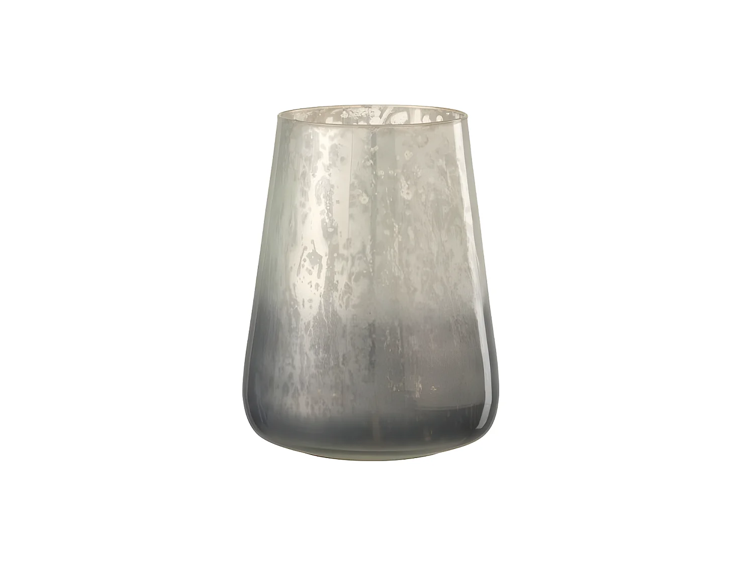 Portavelas milky cristal gris Alt. 22