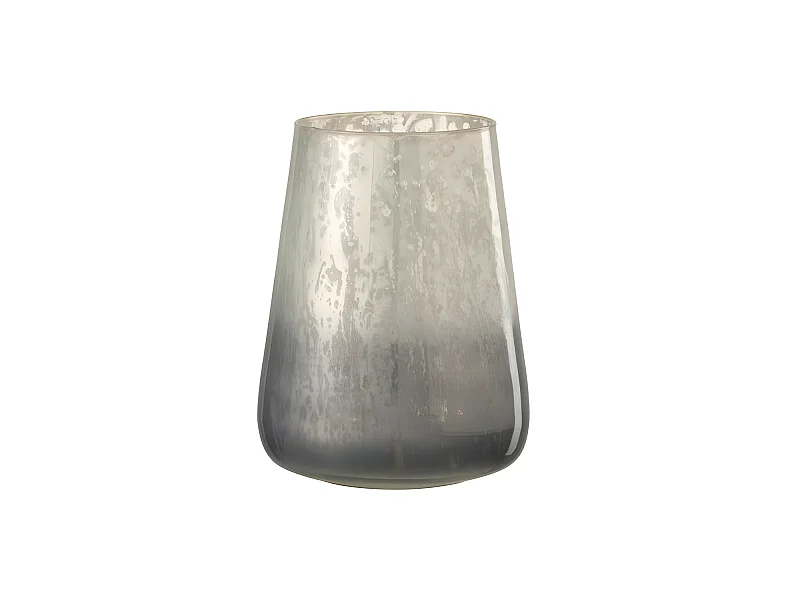 Portavelas milky cristal gris Alt. 22