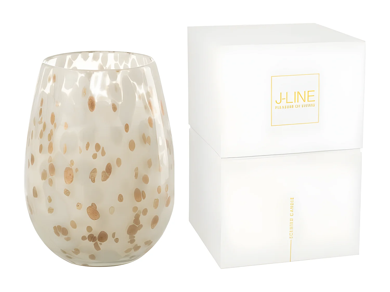 Vela perfumada de vidrio Mix 20x20x32.5cm