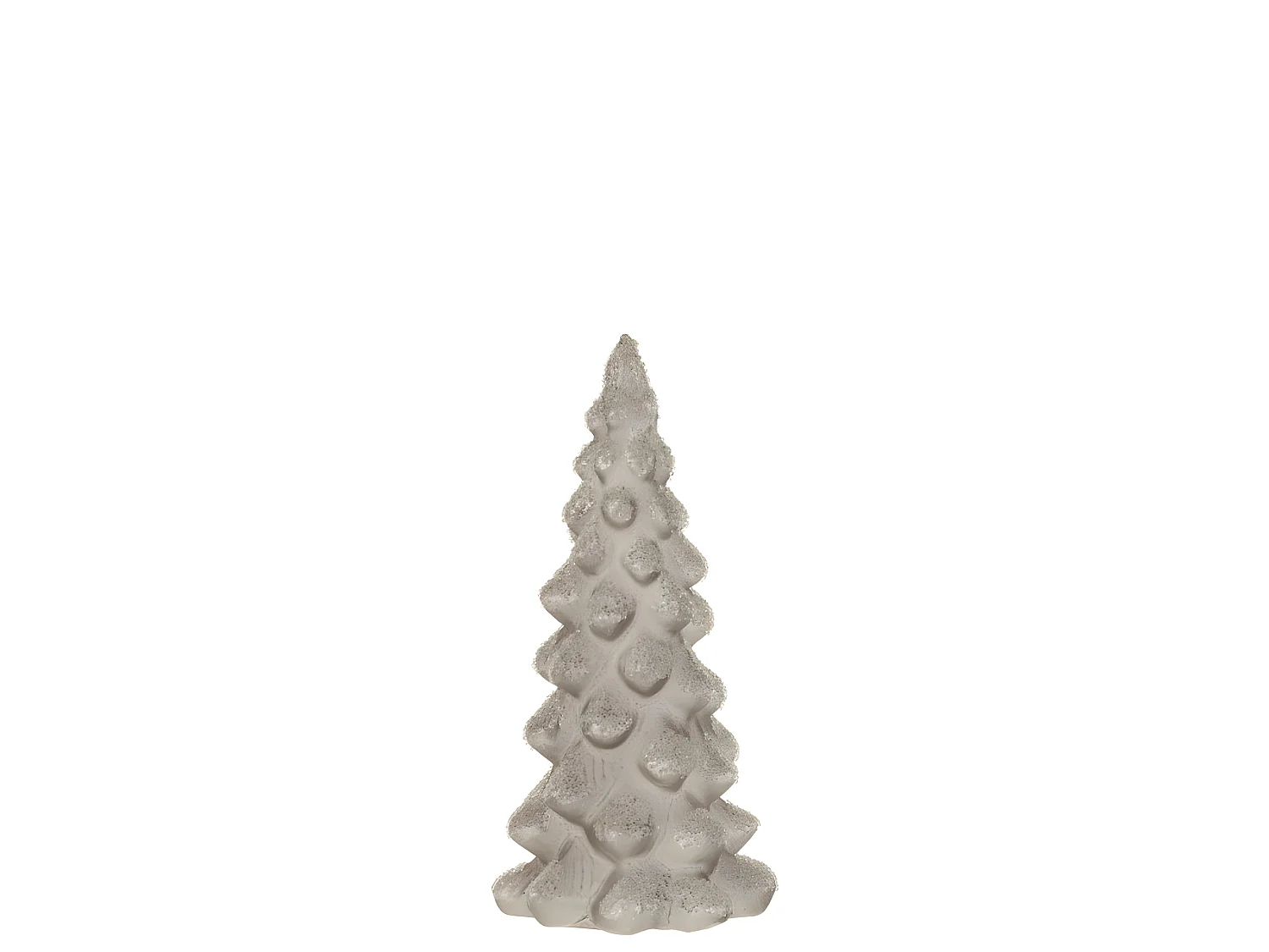 Árbol de navidad helado cristal gris Alt. 20 cm
