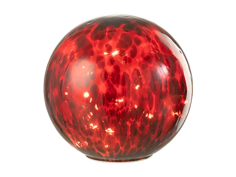 Bola de cristal LED multicolor de 20.5x20.5x20.5 cm