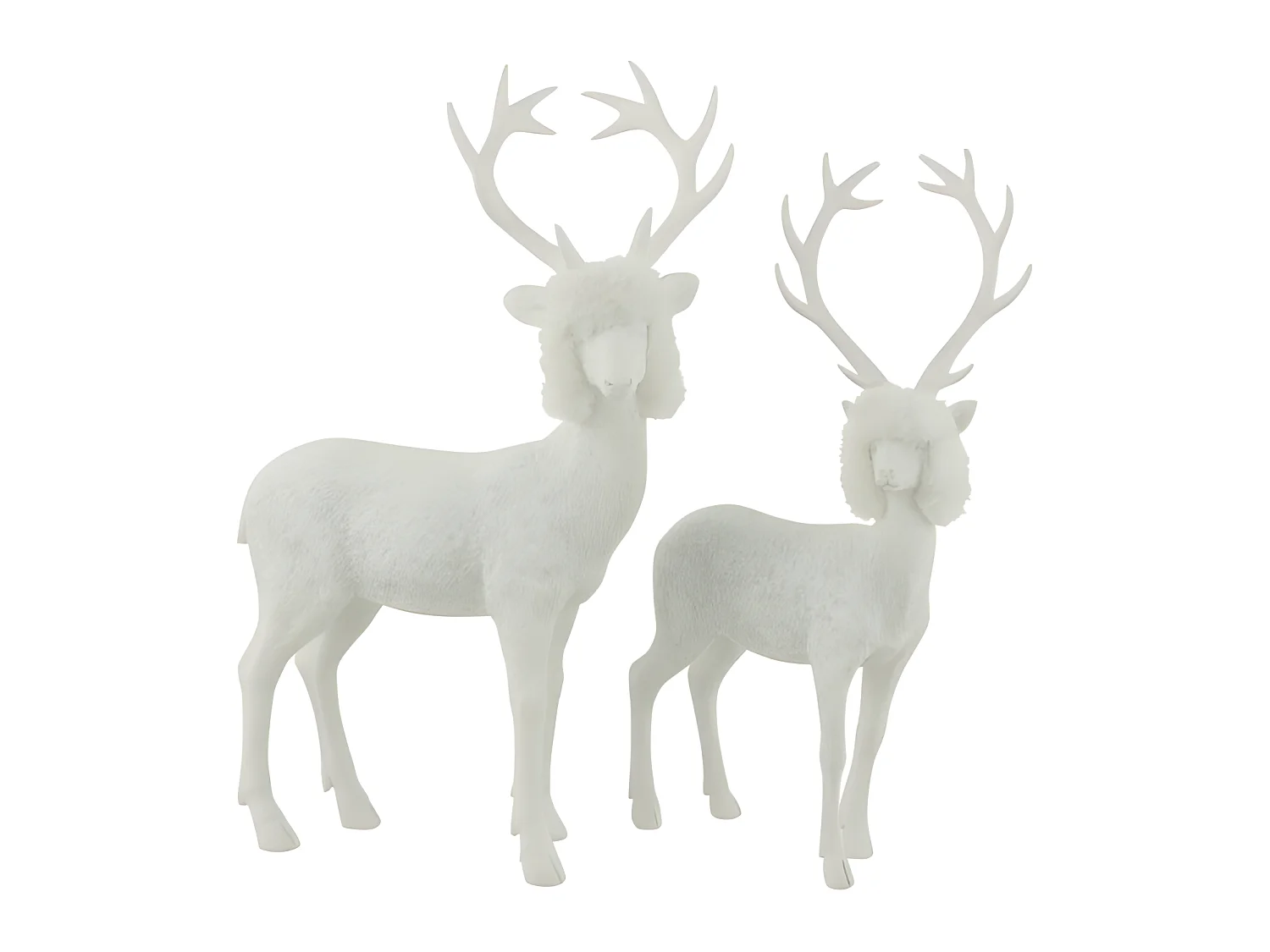 Reno resina blanco Alt. 52 cm