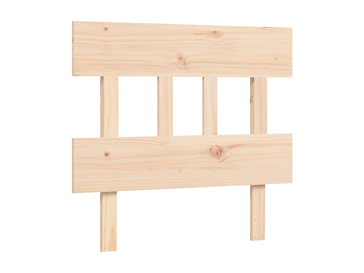 Cadre de lit sans matelas bois massif