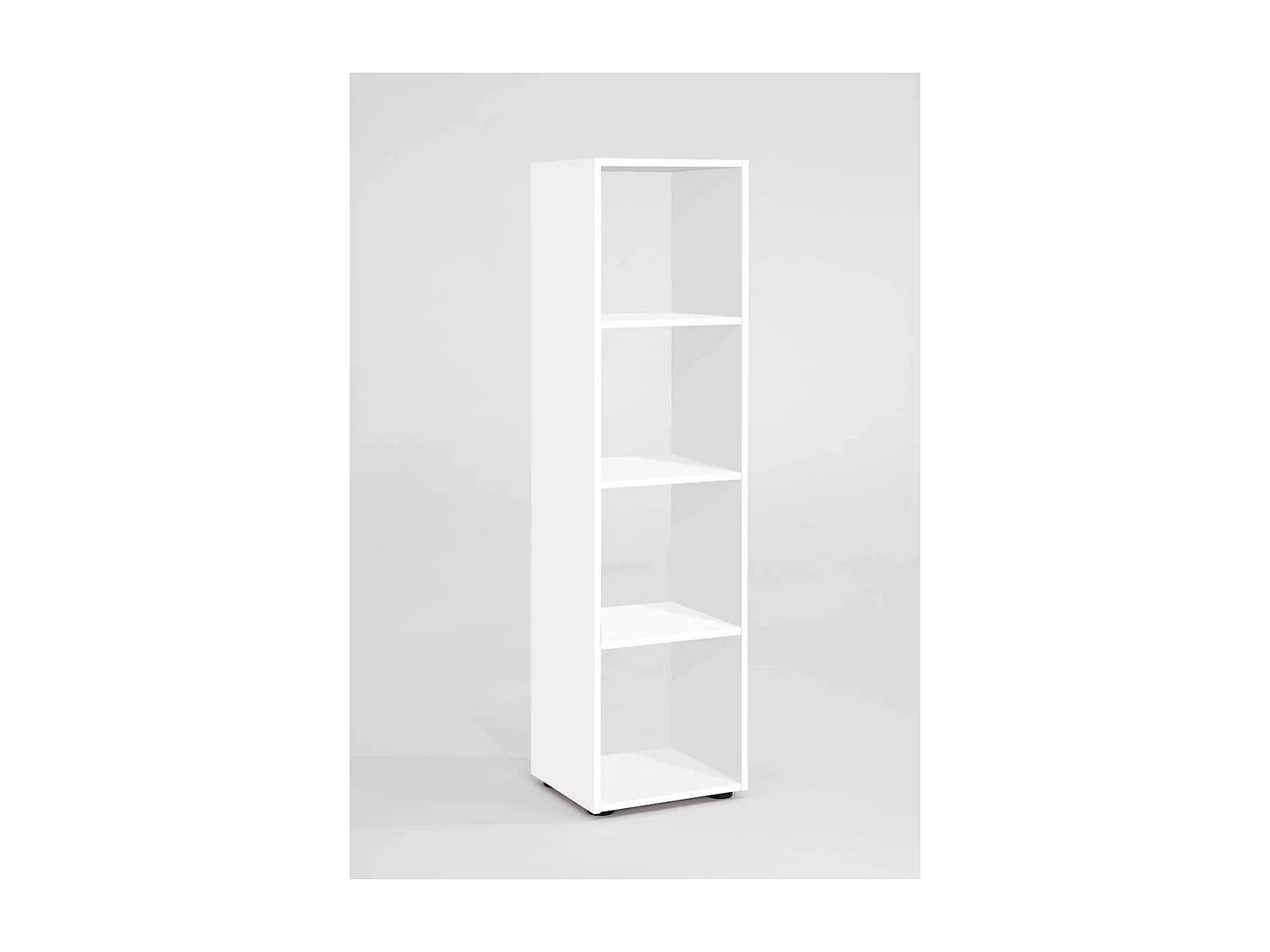 Étagère 4 Niveaux Design "Gaman" 140cm Blanc