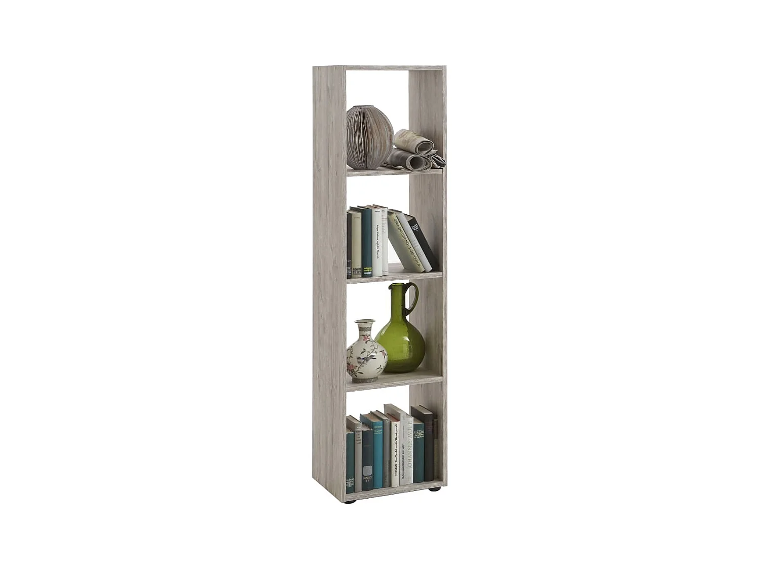 Étagère 4 Niveaux Design "Gaman" 140cm Naturel