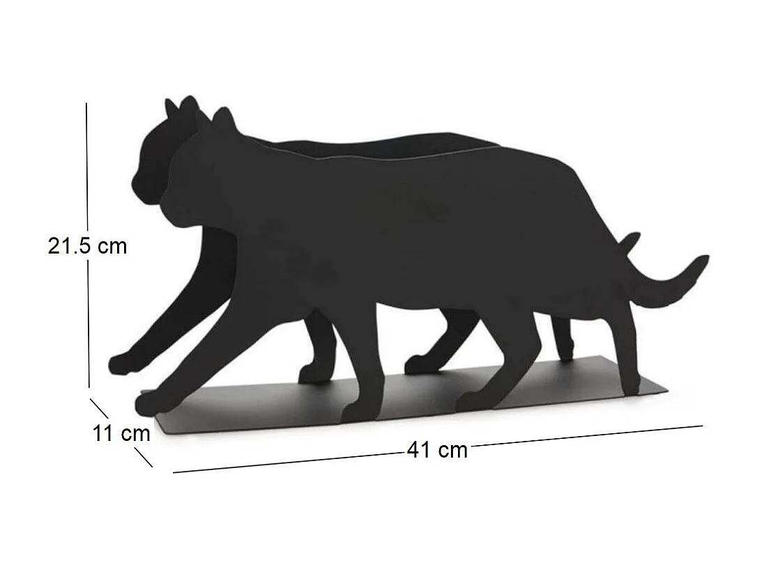 Porte-revues en métal Feline