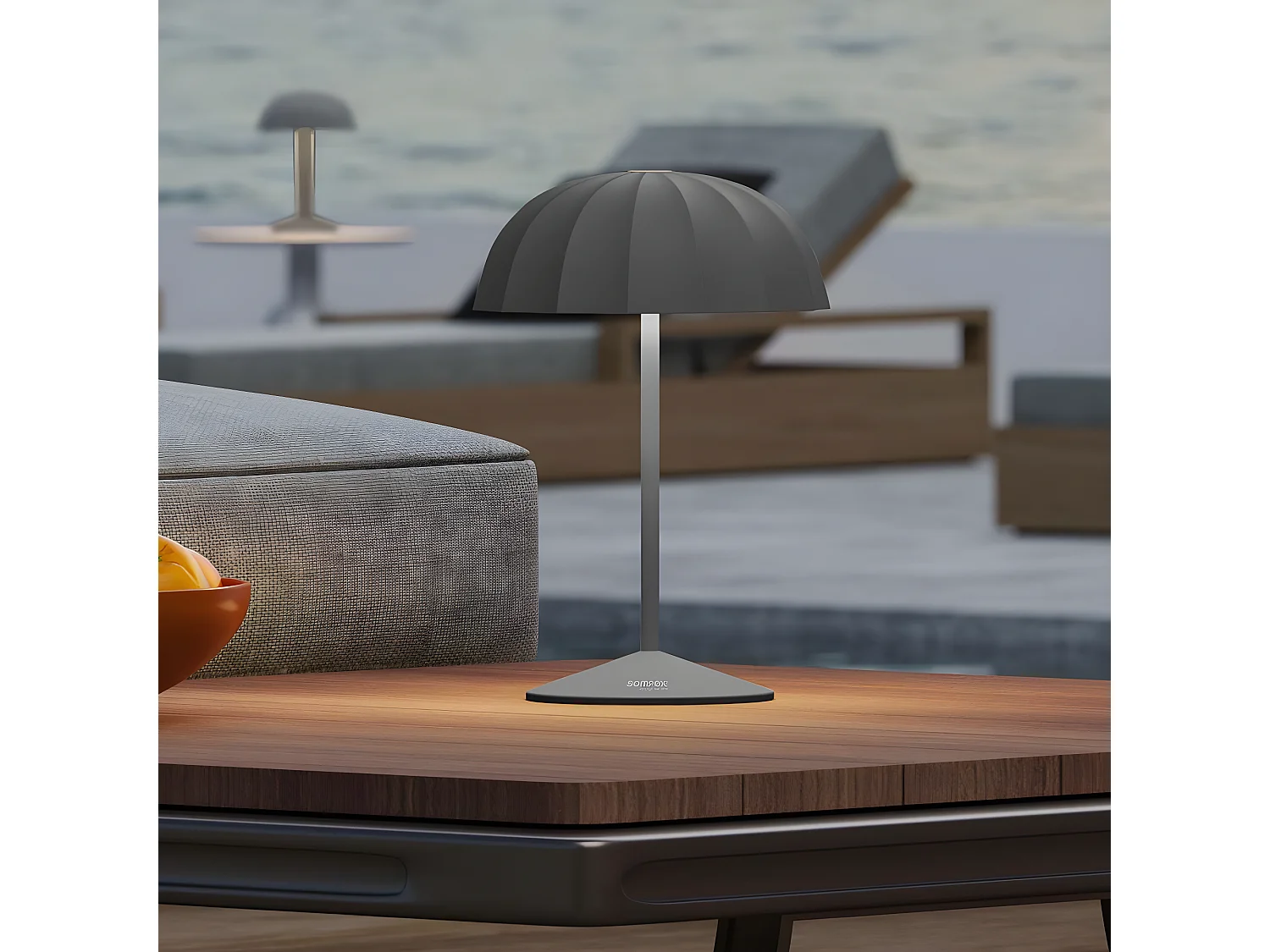 Lampe de table LED 24 cm Ombrellino