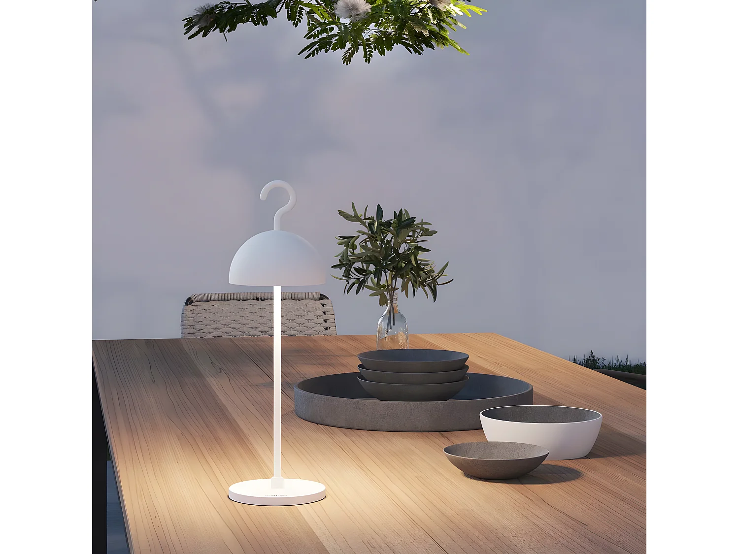 Lampe à suspendre ou poser Hook 36 cm