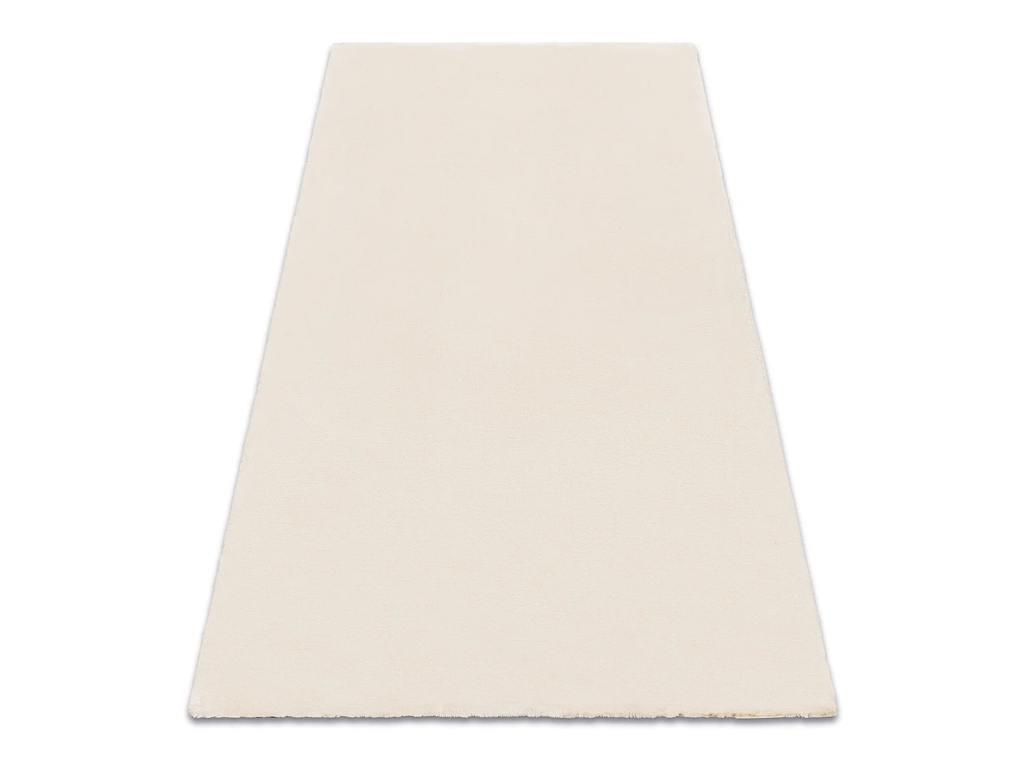 Tapis TEDDY NEW sand 52 Shaggy beige très épais, en peluche 160x220 cm