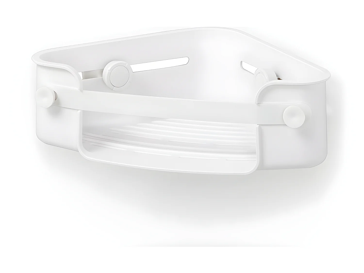 Etagère de douche en coin Flex Blanc  Umbra