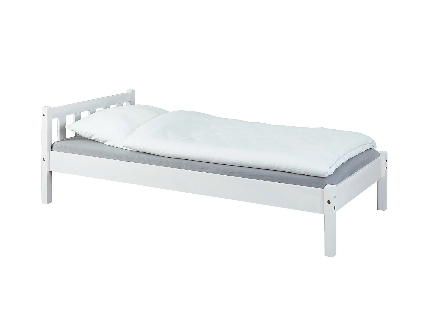 Vicki Bett 90x200 cm weiss lackiert.