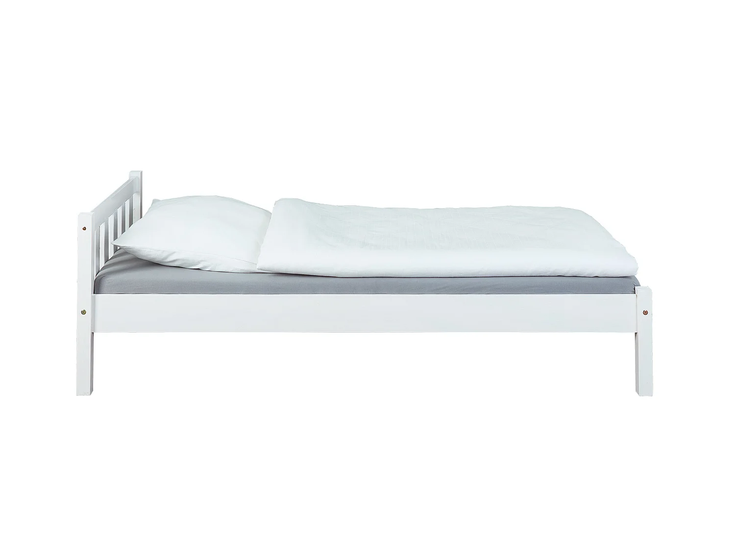 Vicki Bett 90x200 cm weiss lackiert.