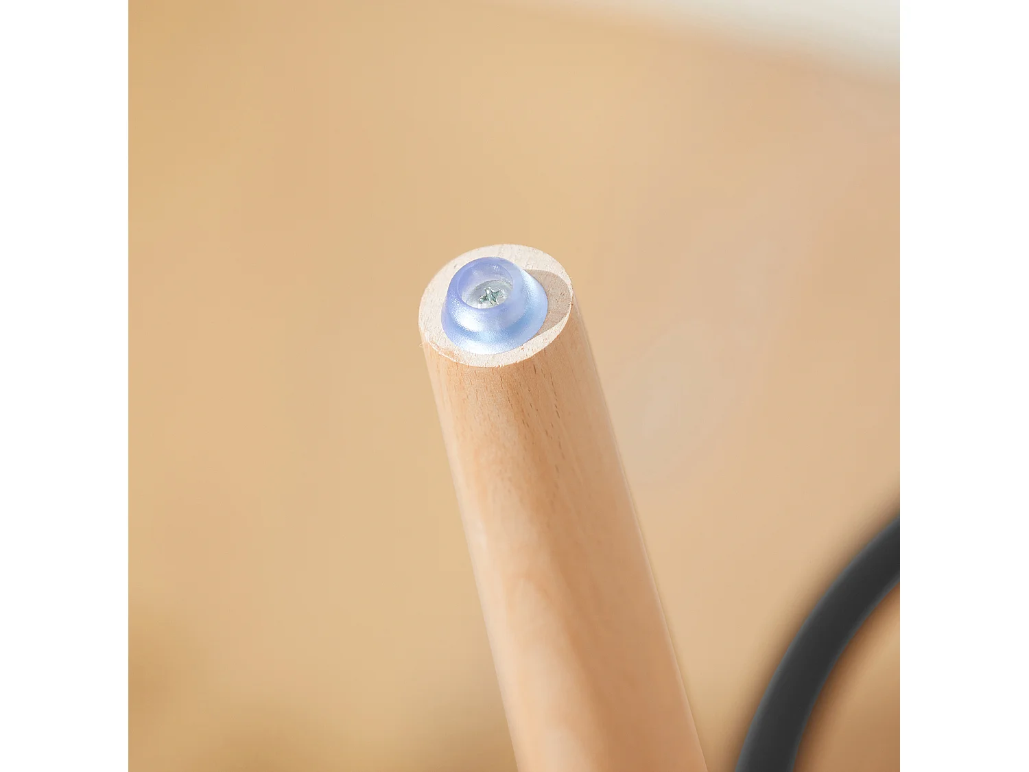 SoBuy Sgabello da bar Sgabello Cucina Alto Sedia da colazione Gambe in faggio, Altezza del Sedile: 73 cm, FST89-G