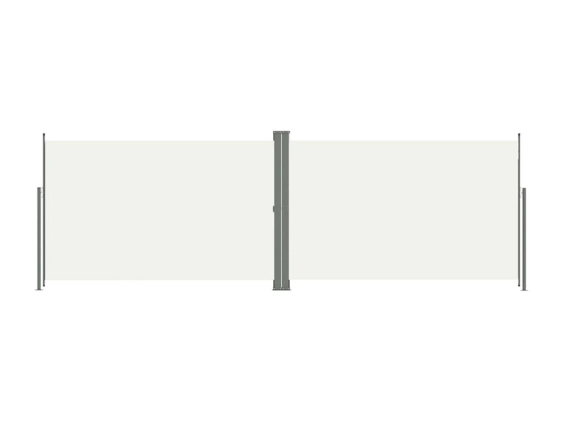 Auvent latéral rétractable 220 crème 600 x 220 x 220 cm 02_0007176