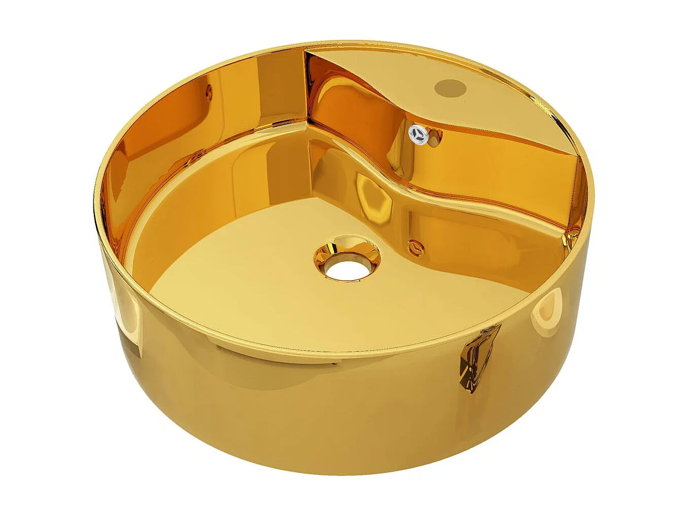 Lavabo avec trop-plein lave-mains 46.5 x 46.5 x 15.5 cm 02_0002606