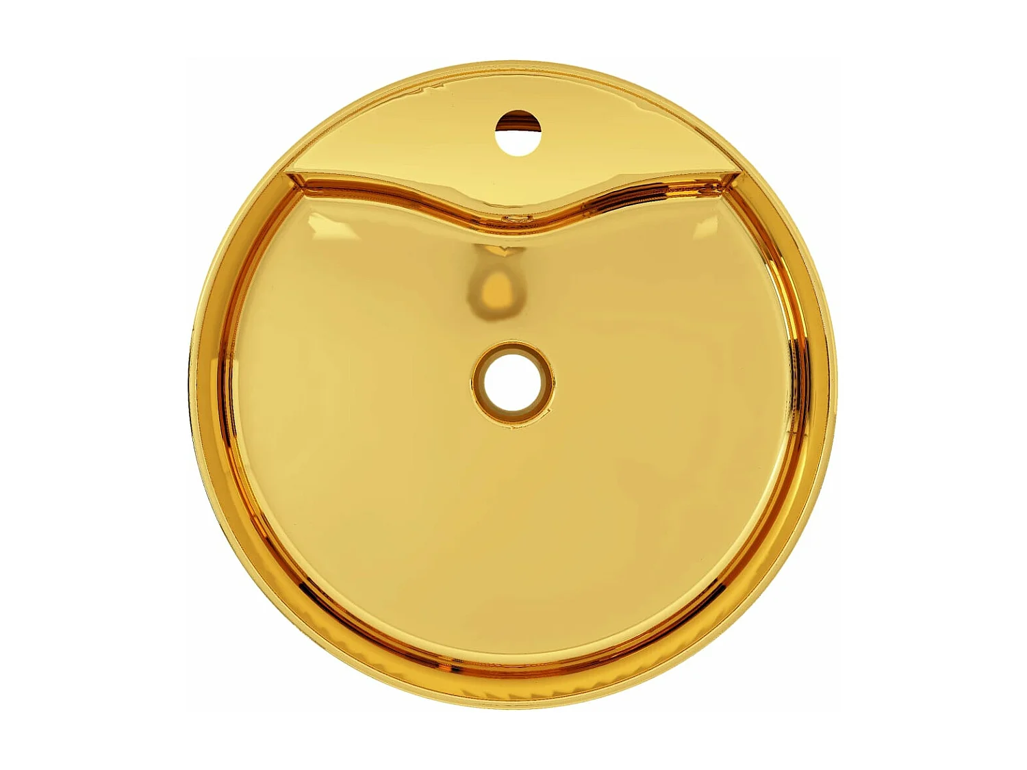 Lavabo avec trop-plein lave-mains 46.5 x 46.5 x 15.5 cm 02_0002606