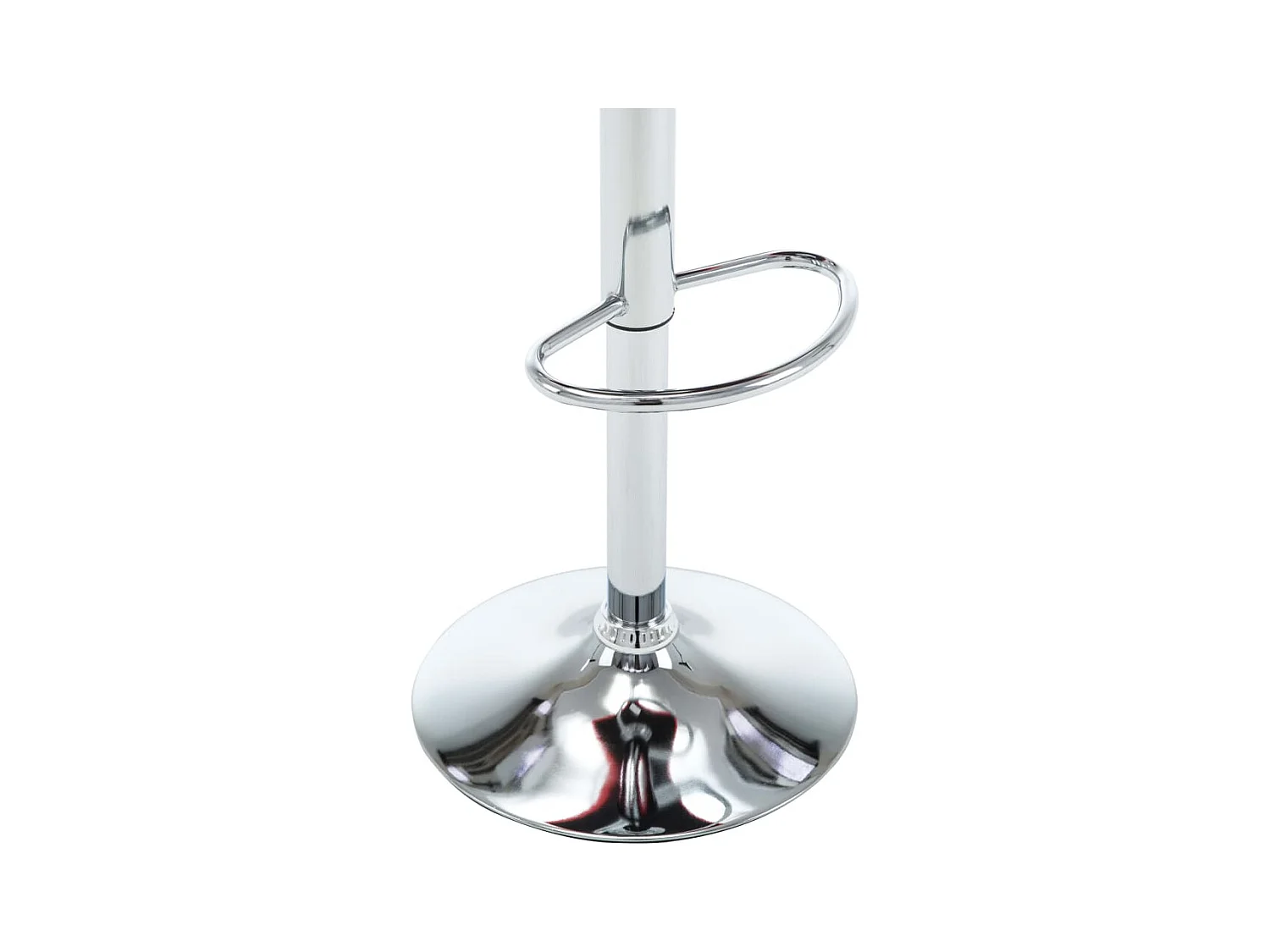 Barhocker 2 Stk. Creme Kunstleder