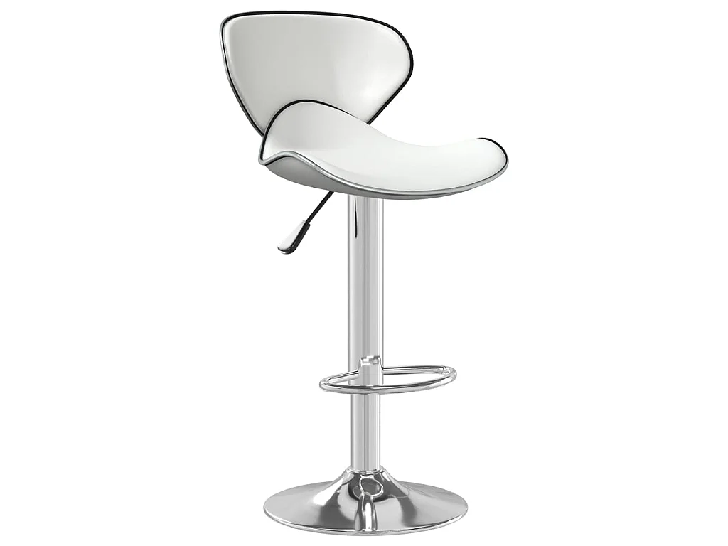 Tabouret de bar Blanc Similicuir