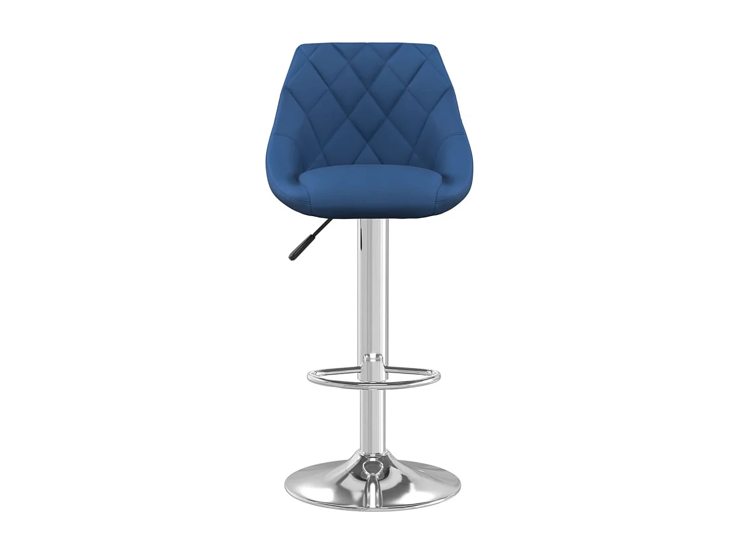 Bancos de bar 2 pcs veludo azul