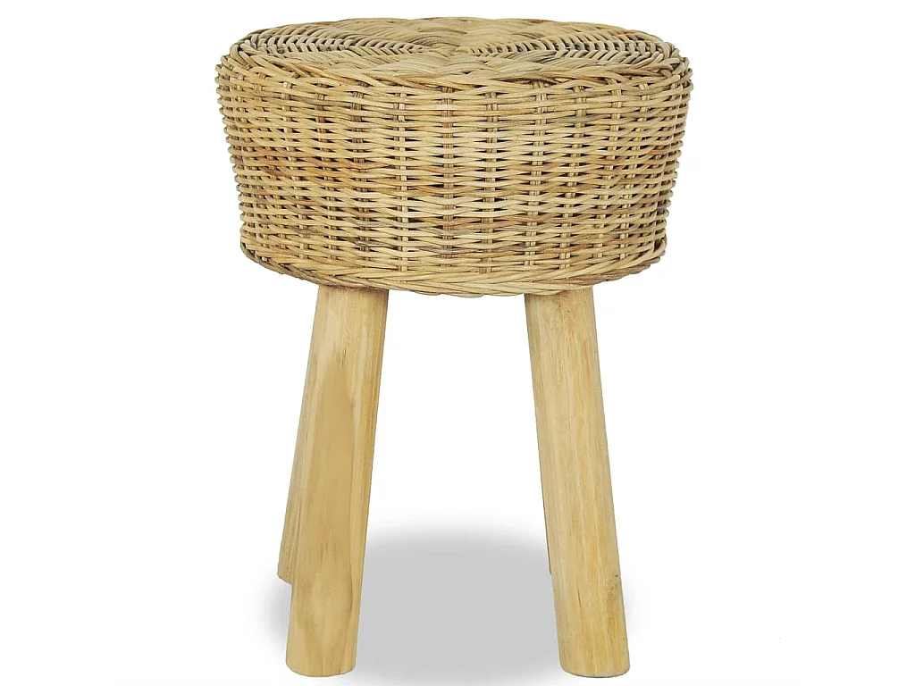 Barhocker Natur Rattan