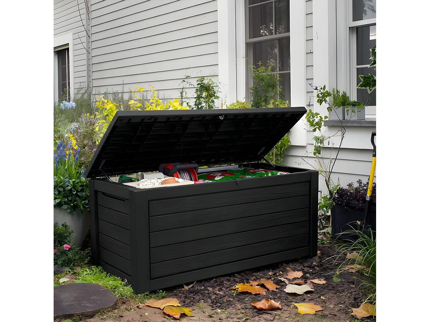 Boîte de rangement pour l'extérieur Northwood 630 L graphite