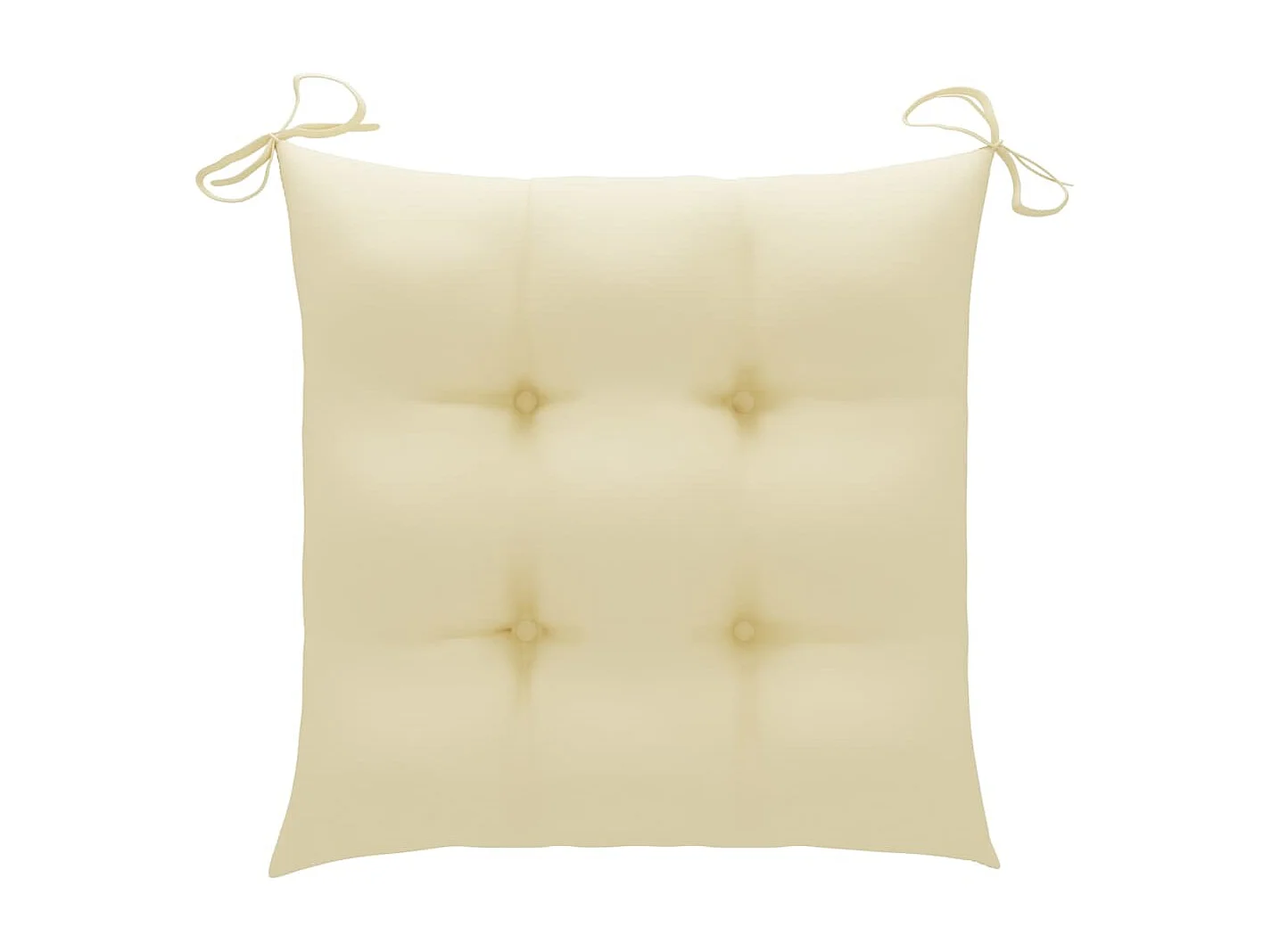 Chaises de jardin lot de 8 avec coussins Bois d'acacia solide