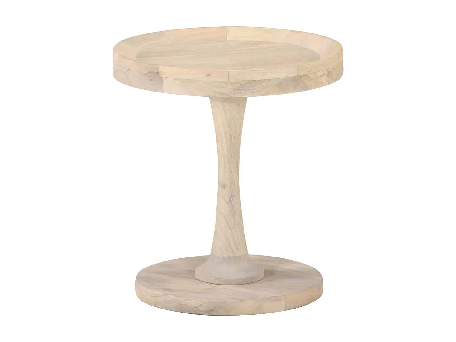 Mesa de apoio Ø40x45 cm madeira de mangueira maciça