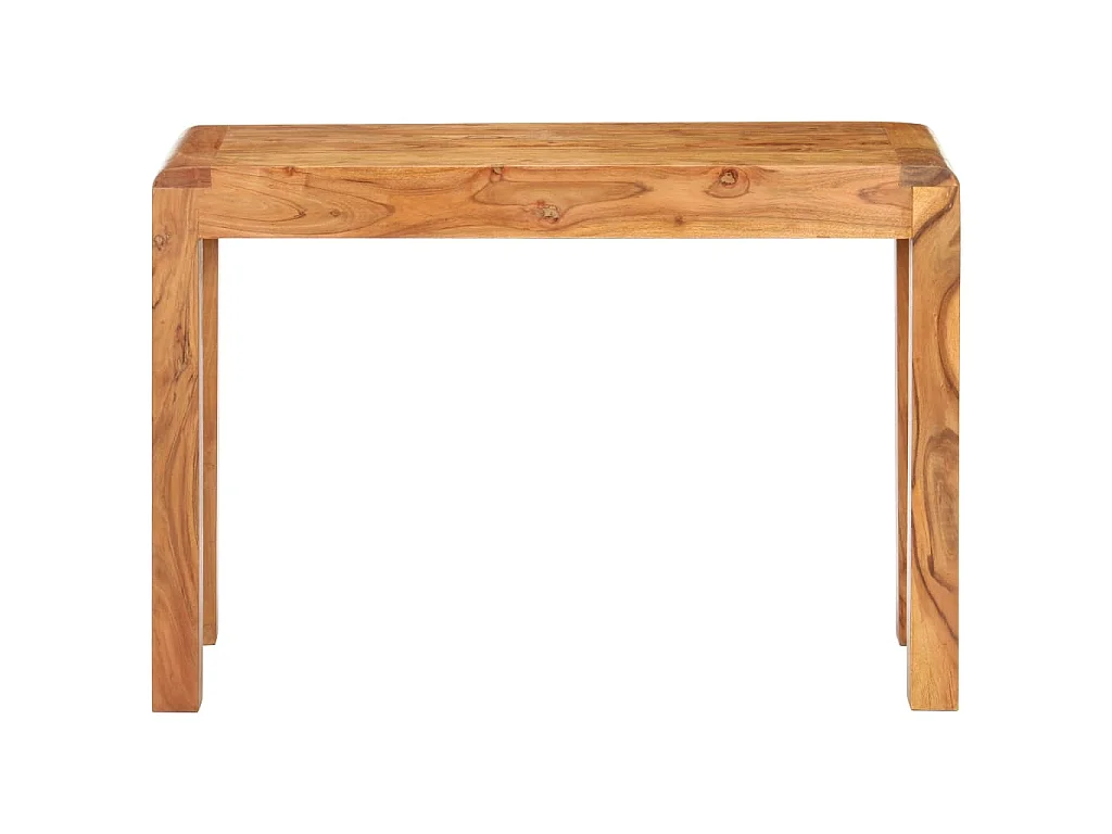 Wandtafel 110x40x76 cm gerecycled hout met honingafwerking