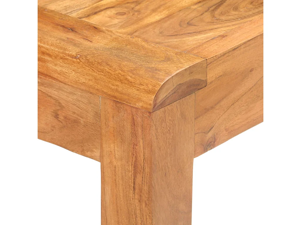 Wandtafel 110x40x76 cm gerecycled hout met honingafwerking