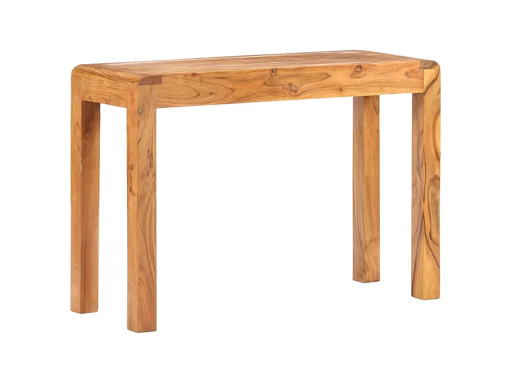 Wandtafel 110x40x76 cm gerecycled hout met honingafwerking
