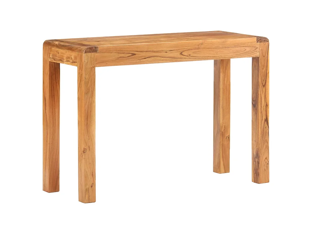 Wandtafel 110x40x76 cm gerecycled hout met honingafwerking