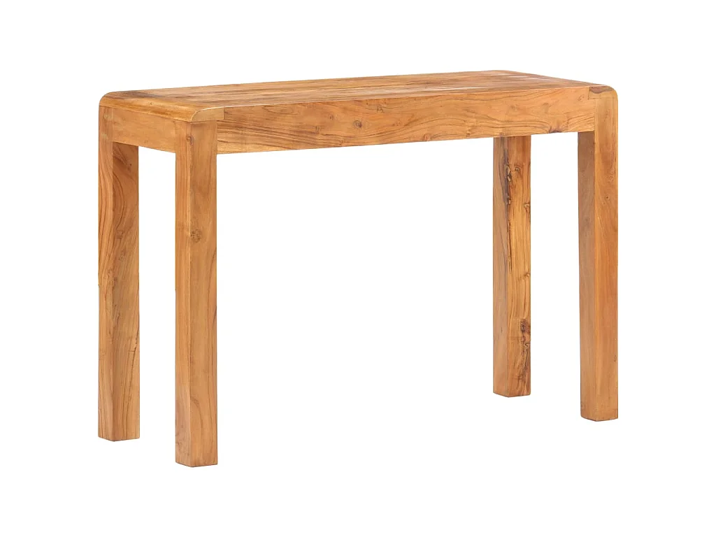 Table console 110x40x76cm Bois d'acacia massif et finition miel