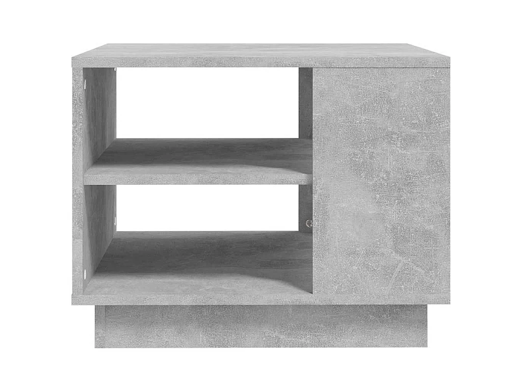 Couchtisch Betongrau 55x55x43 cm Holzwerkstoff