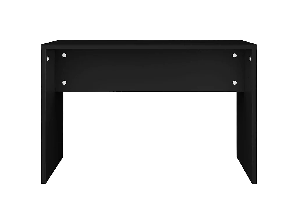 Ensemble de coiffeuse noir 74,5x40x141 cm