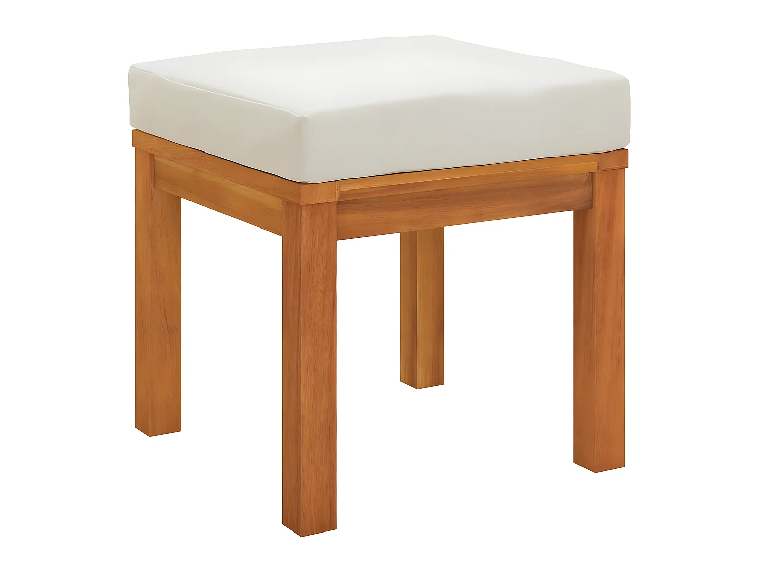 Set da Pranzo Giardino 11 pz con Cuscini Legno Massello Acacia