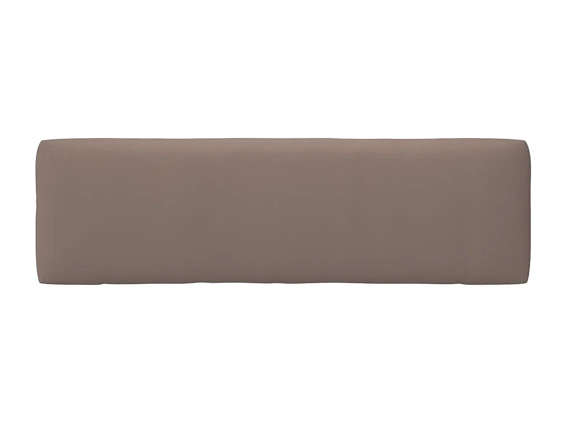 Outdoor-Mittelsofa Paletten Imprägniertes Kiefernholz Grau