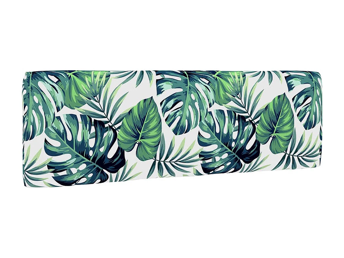 Canapé central palette de jardin noir bois de pin imprégné