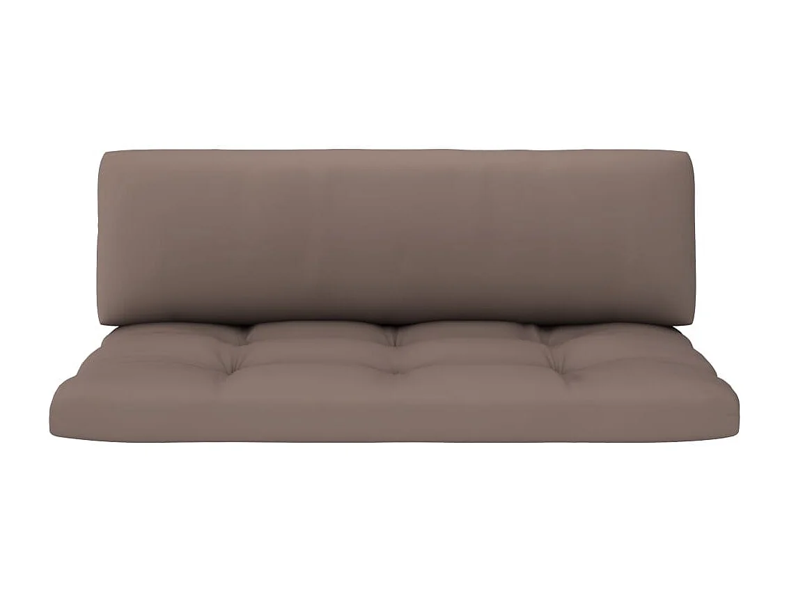 Sofá de centro paletes p/ jardim pinho impregnado castanho-mel