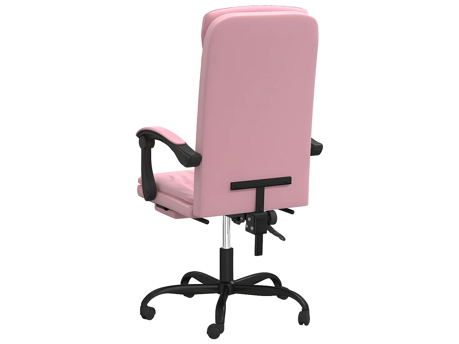 Fauteuil inclinable de bureau Rose Velours